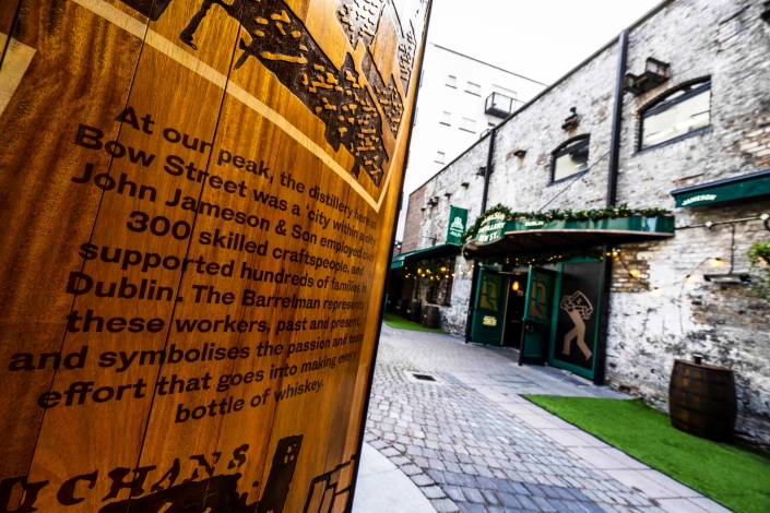 The Barrelman Jameson Distillery